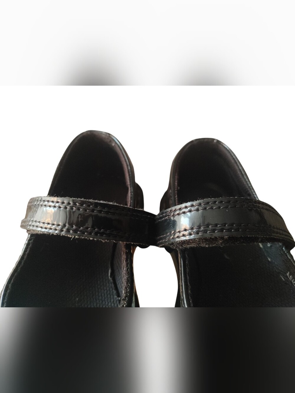 Dr. Martens Maccy Mary Jane Black Patent Leather Casual Shoe - Picture 8 of 11